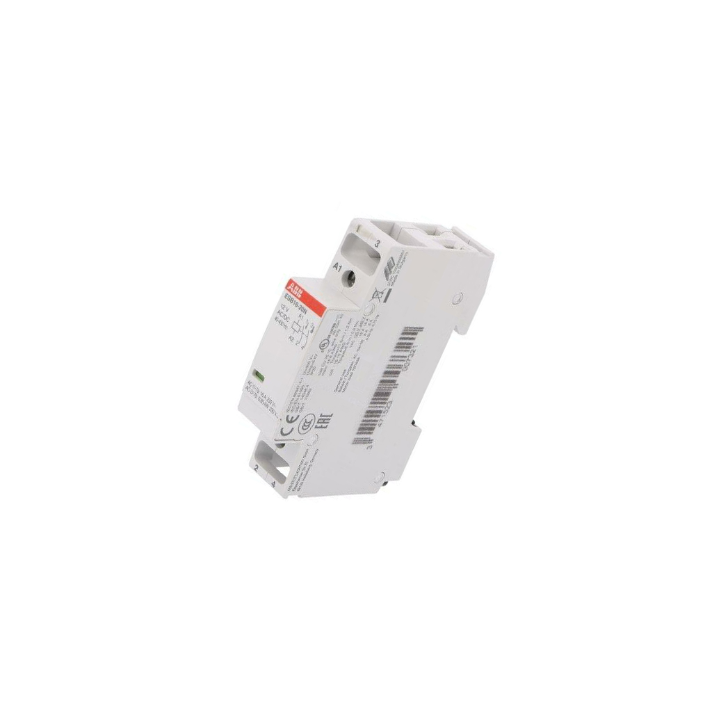 ABB Contactor: 2-pole installation; 16A; 12VAC