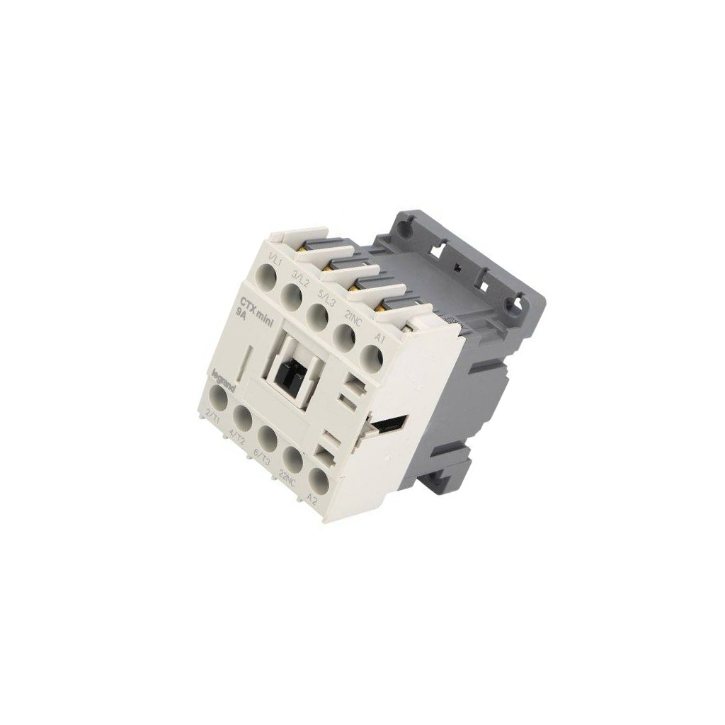 LEGRAND Contactor: 3-pole; NO x3; Auxiliary