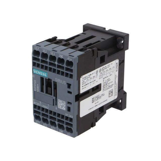 SIEMENS Contactor: 3-pole; NO x3; Auxiliary