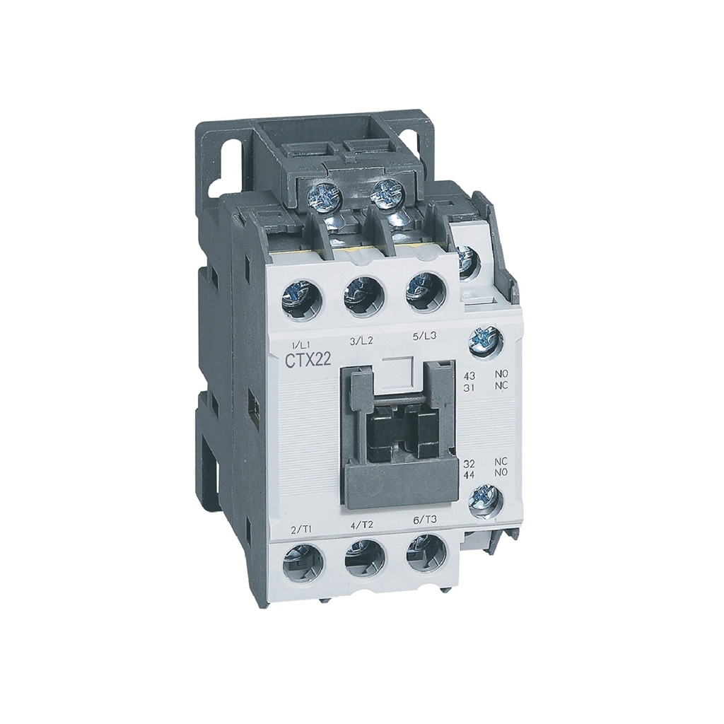 LEGRAND Contactor: 3-pole; NO x3; Auxiliary