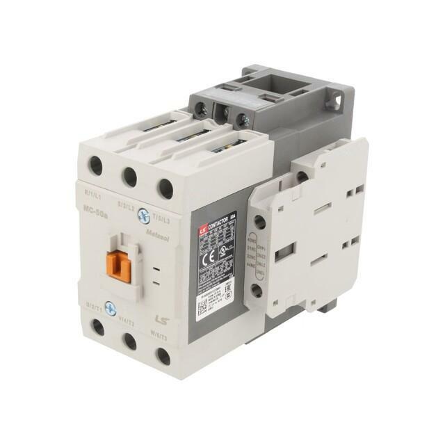 LS ELECTRIC Contactor: 3-pole; NO x3
