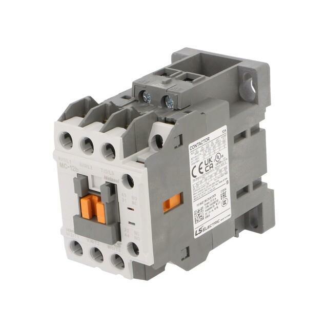 LS ELECTRIC Contactor: 3-pole; NO x3