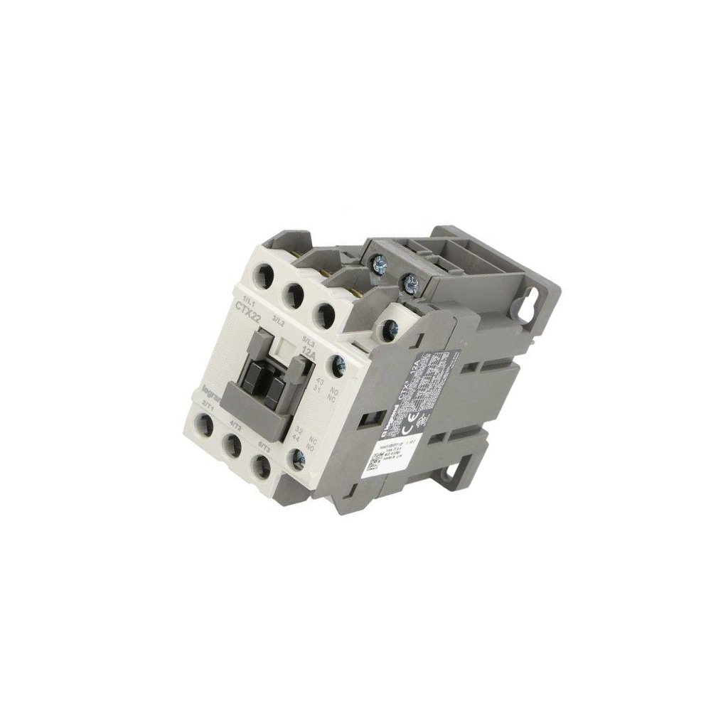 LEGRAND Contactor: 3-pole; NO x3; Auxiliary