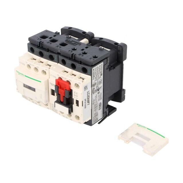 SCHNEIDER ELECTRIC Contactor: 3-pole reversing; NO
