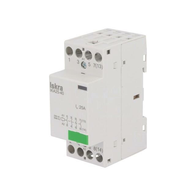 ISKRA Contactor: 4-pole installation; 25A; 230VAC