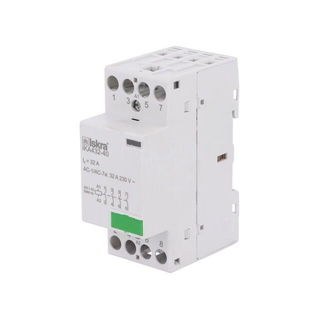 ISKRA Contactor: 4-pole installation; 32A; 230VAC