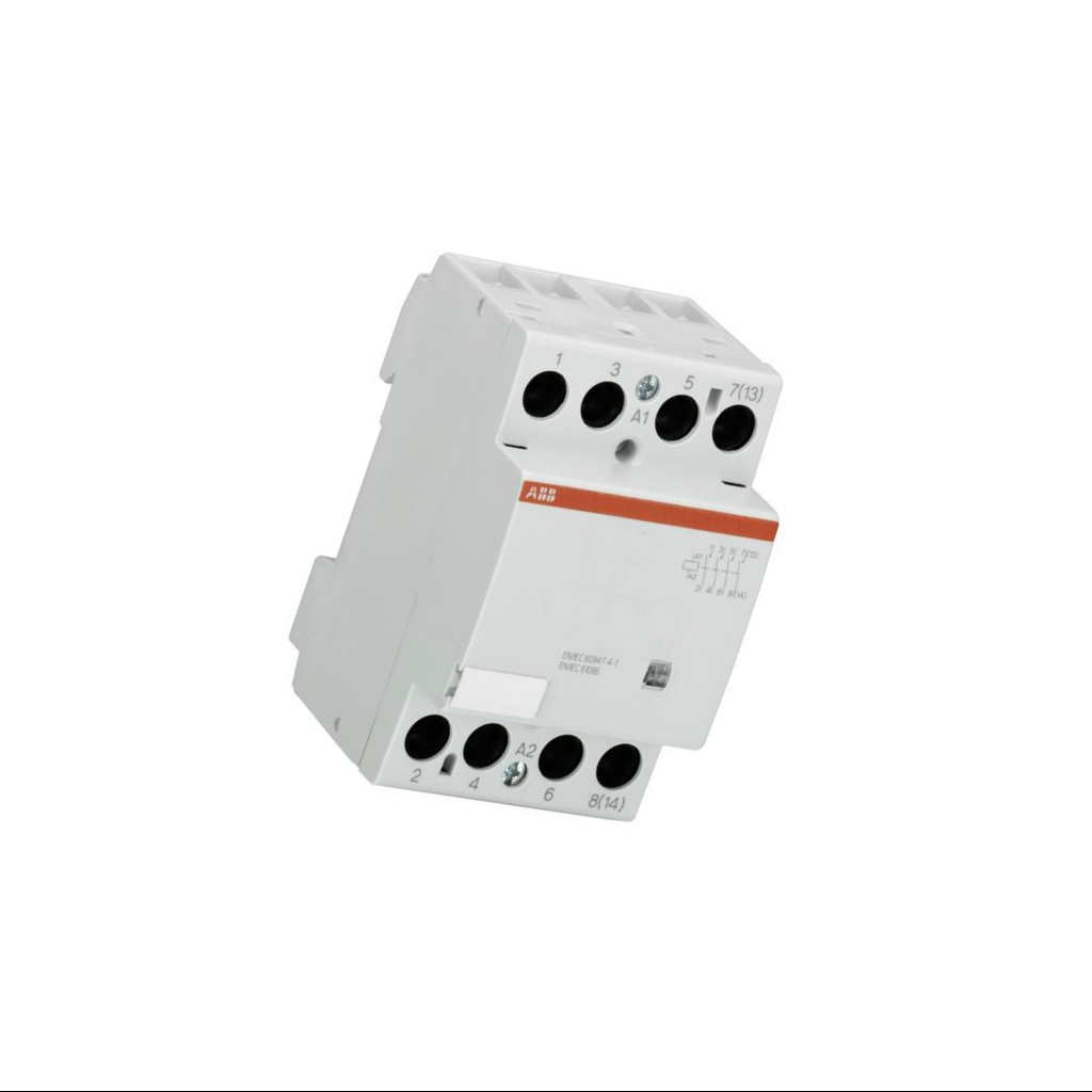 ABB Contactor: 4-pole installation; 63A; 230VAC