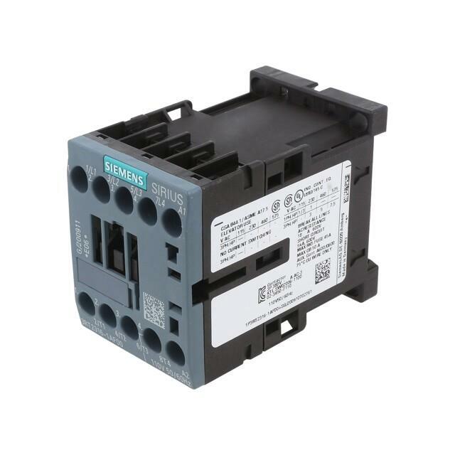 SIEMENS Contactor: 4-pole; NO x4; 110VAC