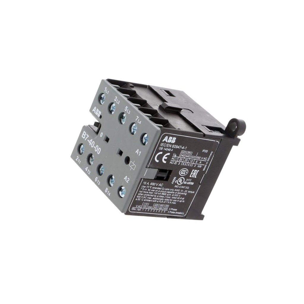 ABB Contactor: 4-pole; NO x4; 220÷240VAC