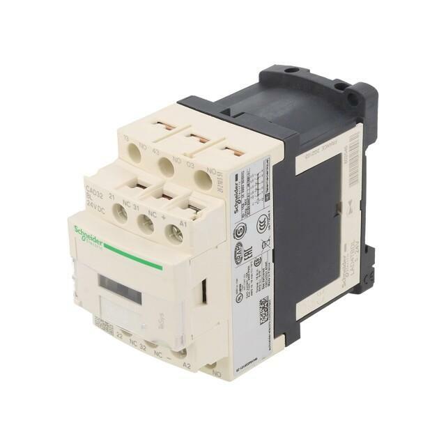 SCHNEIDER ELECTRIC Contactor: 5-pole; NC x2