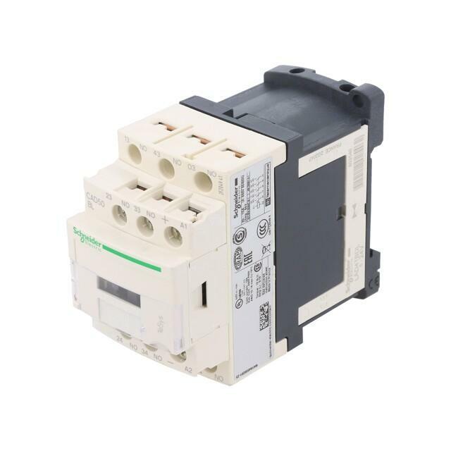 SCHNEIDER ELECTRIC Contactor: 5-pole; NO x5