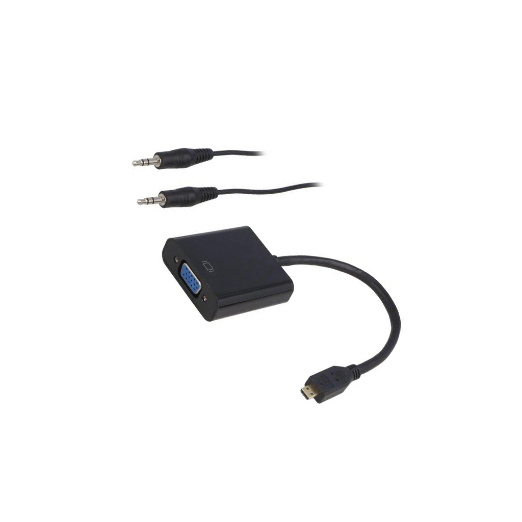 Converter; 200mm; black | QOLTEC-50403 |