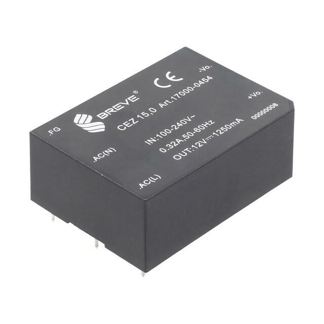 BREVE TUFVASSONS Converter: AC/DC; 15W; Uin: