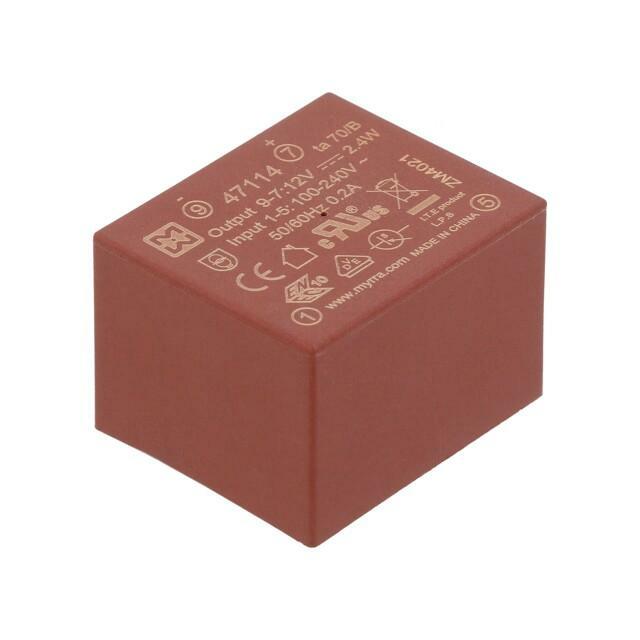 Converter: AC/DC; 2.4W; Uin: 85÷265VAC