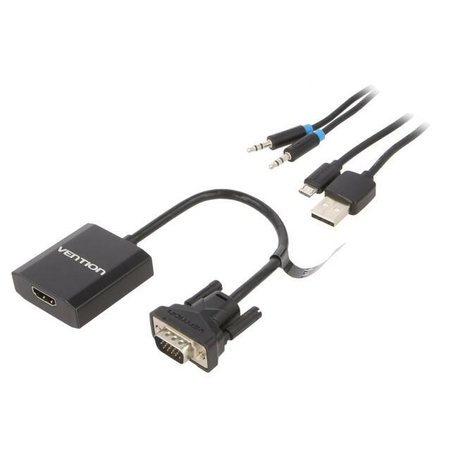 VENTION Converter; D-Sub 15pin HD plug