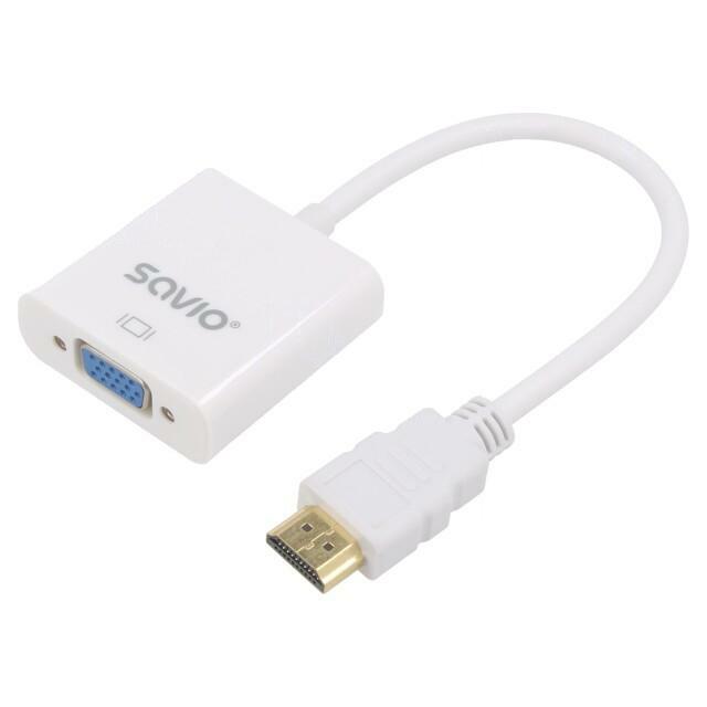 SAVIO Converter; D-Sub 15pin HD socket