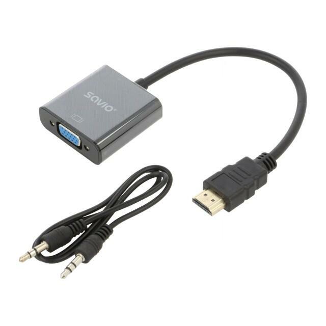 SAVIO Converter; D-Sub 15pin HD socket