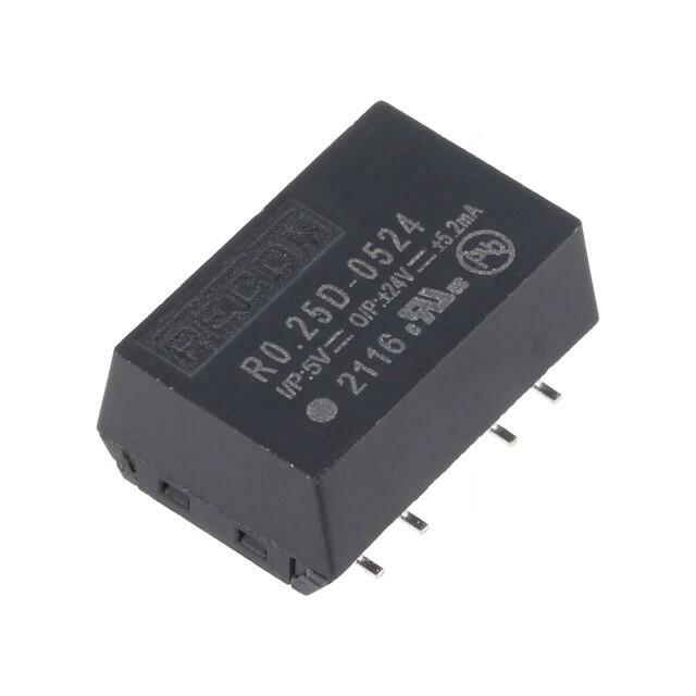 RECOM Converter: DC/DC; 0.25W; Uin: