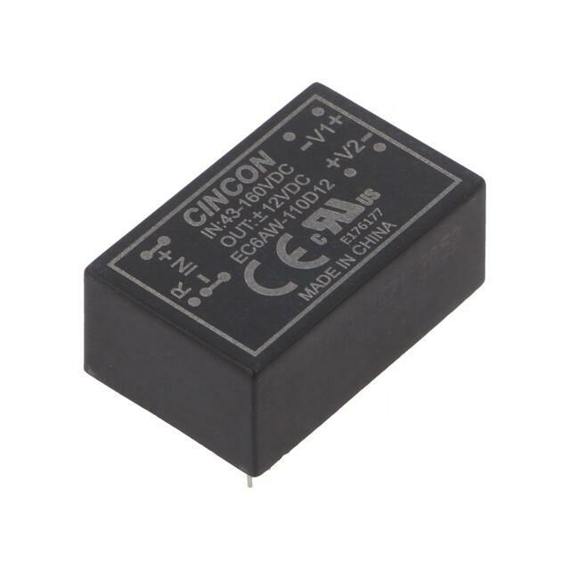 CINCON Converter: DC/DC; 10W; Uin: 43÷160VDC