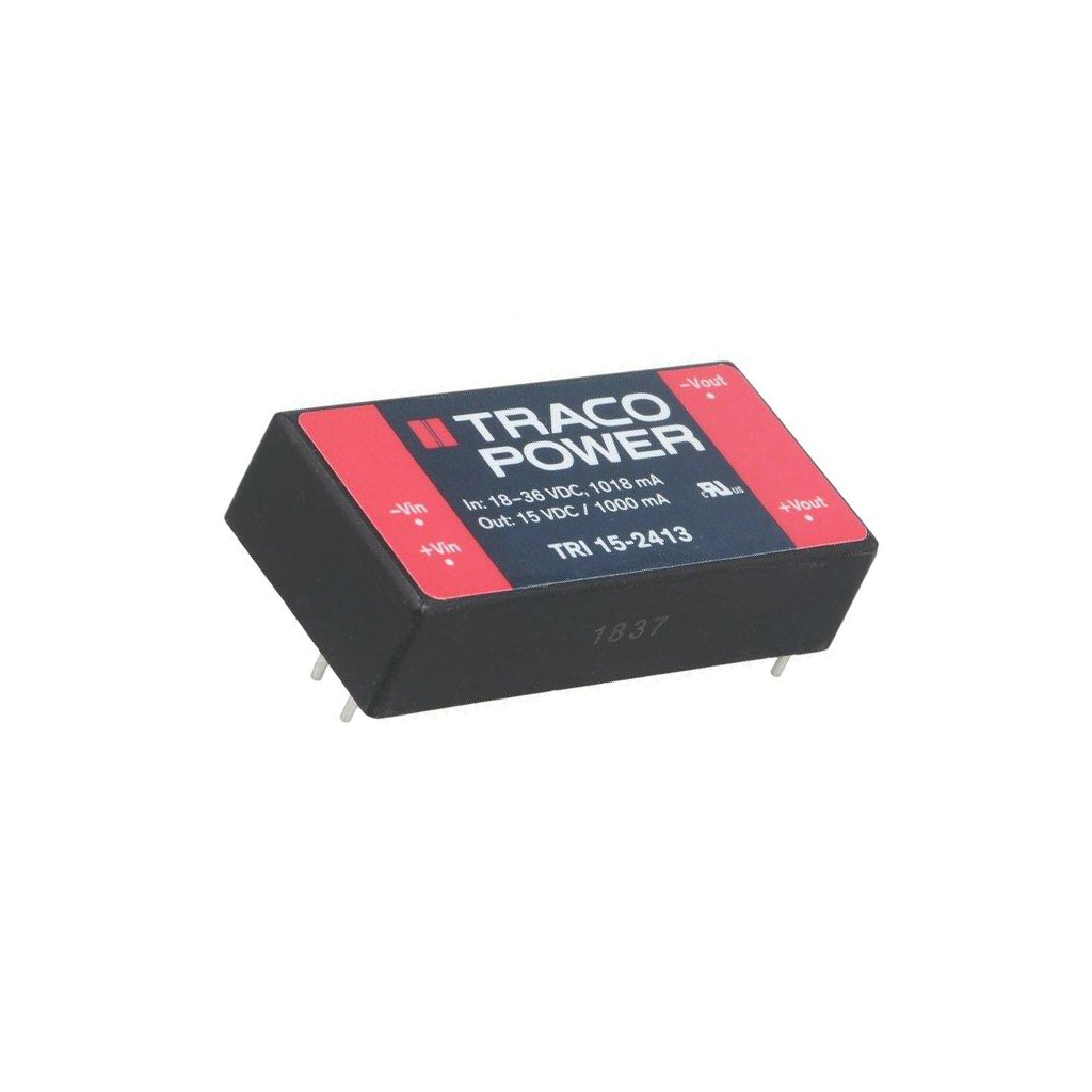TRACO POWER Converter: DC/DC; 15W; Uin: