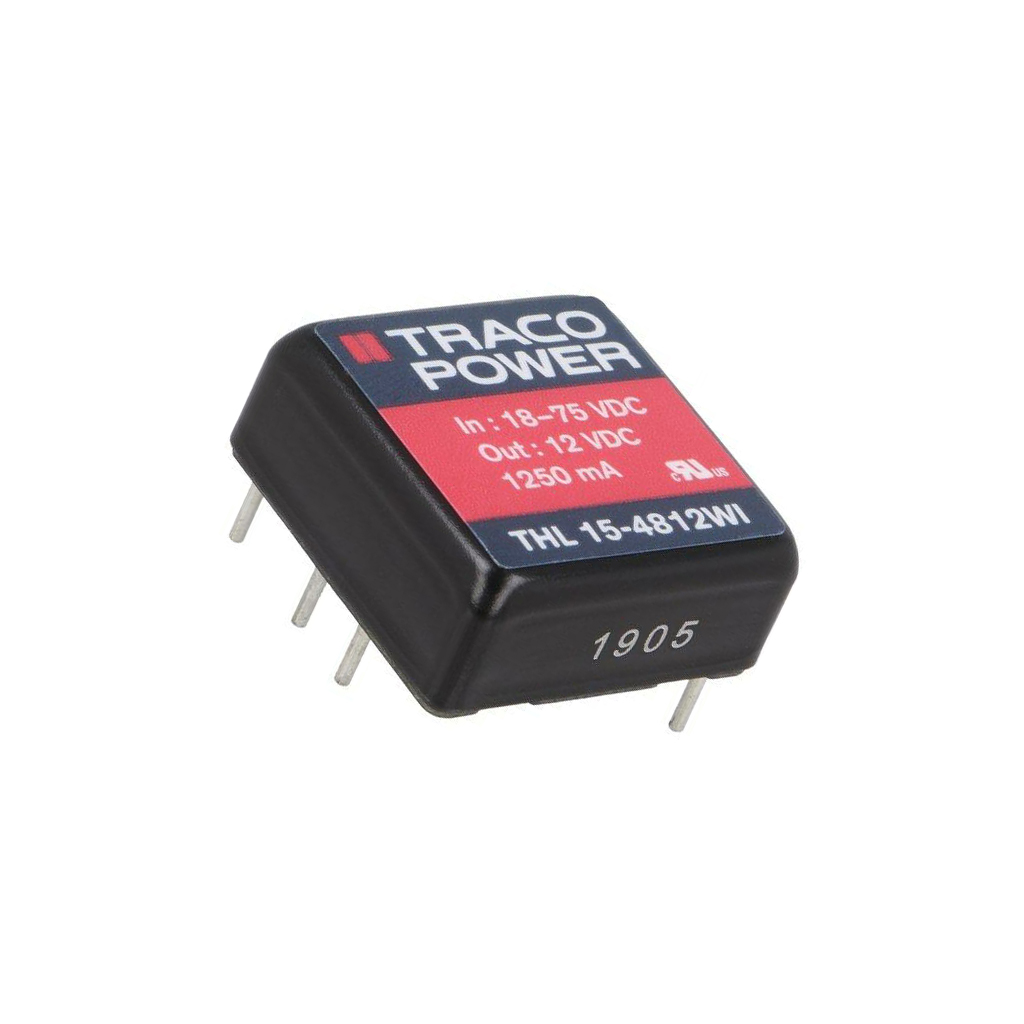 TRACO POWER Converter: DC/DC; 15W; Uin: