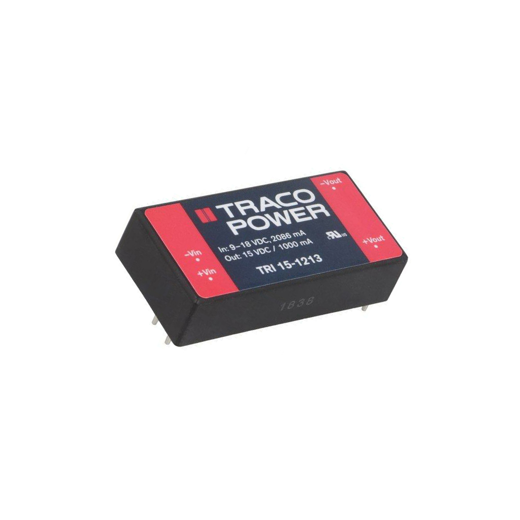 TRACO POWER Converter: DC/DC; 15W; Uin: