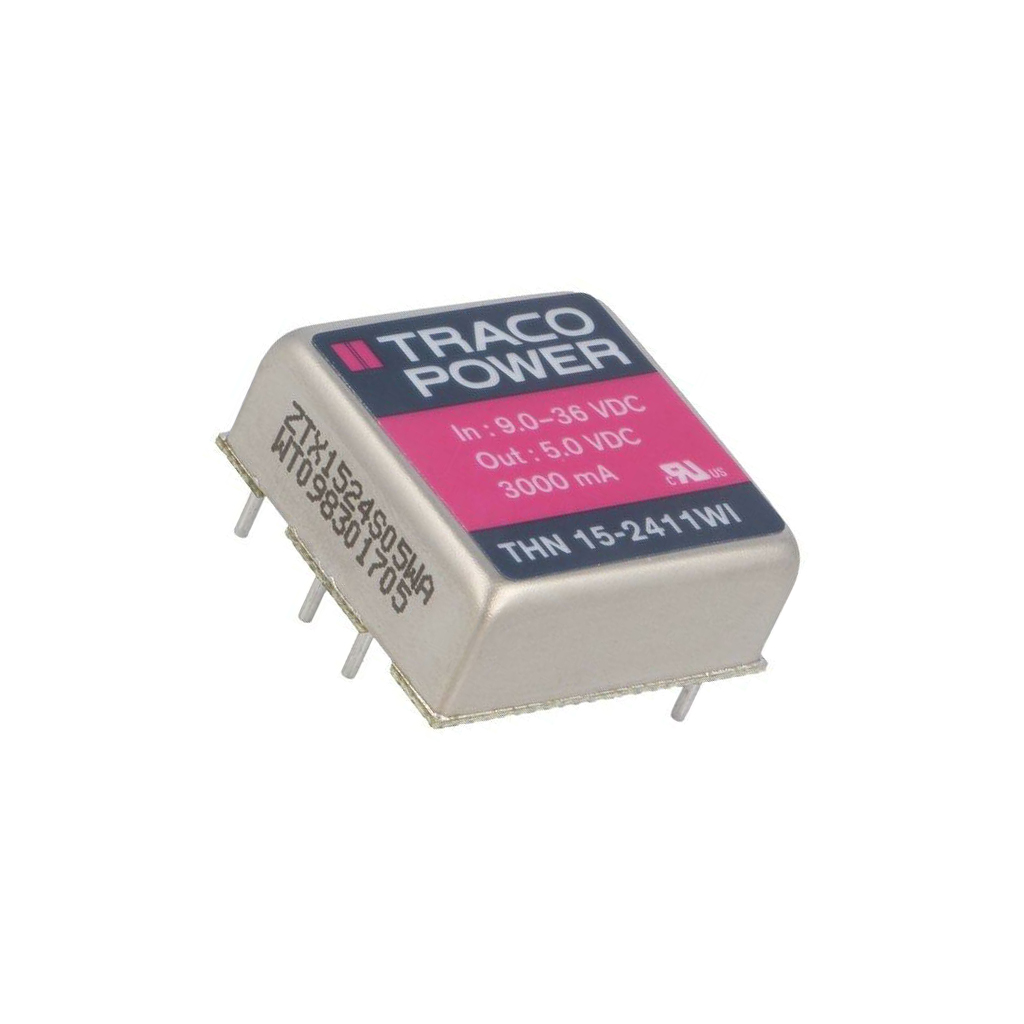 TRACO POWER Converter: DC/DC; 15W; Uin: