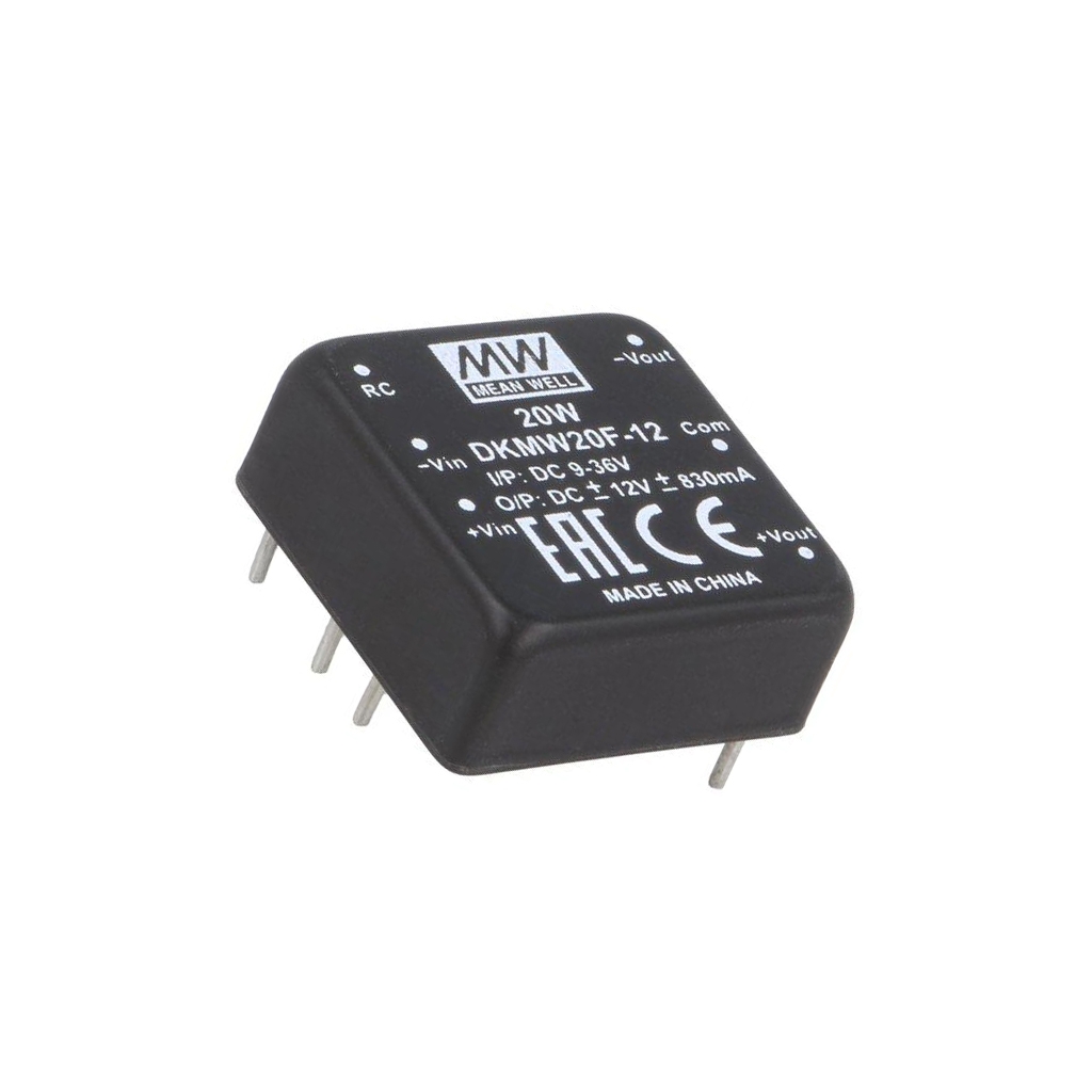 MEAN WELL Converter: DC/DC; 20W; Uin: