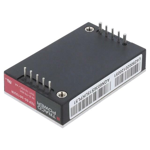 TRACO POWER Converter: DC/DC; 60W; Uin: