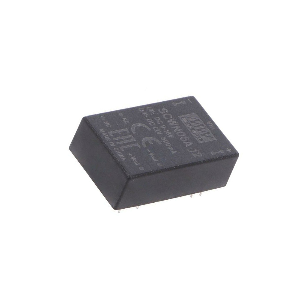 MEAN WELL Converter: DC/DC; 6W; Uin: