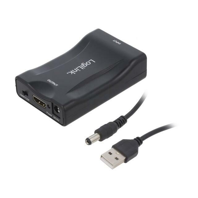 LOGILINK Converter; HDMI socket,SCART socket