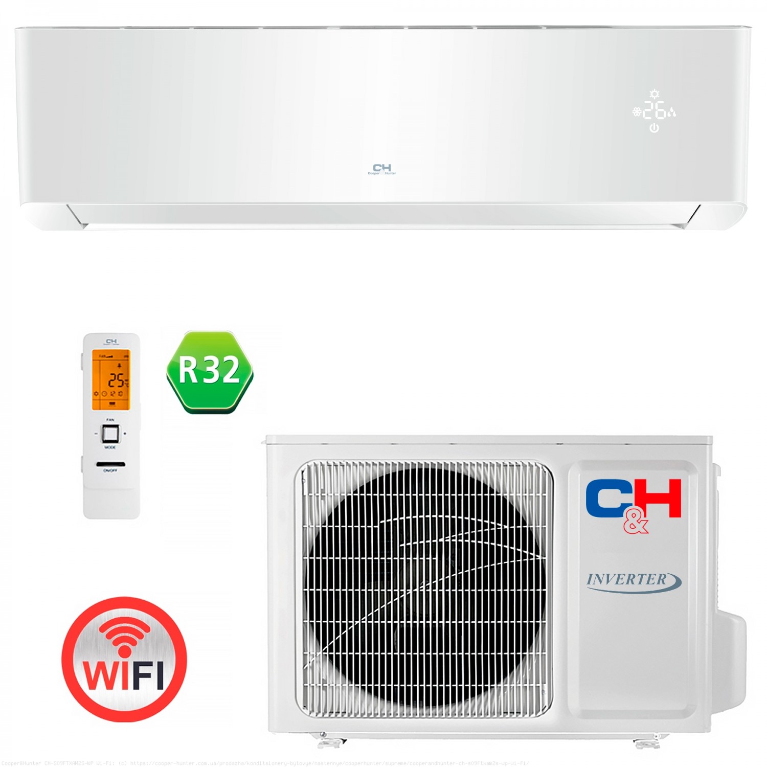Cooper&hunter CH-S18FTXAM2S-WHITE SUPREME | VNINRM26W |
