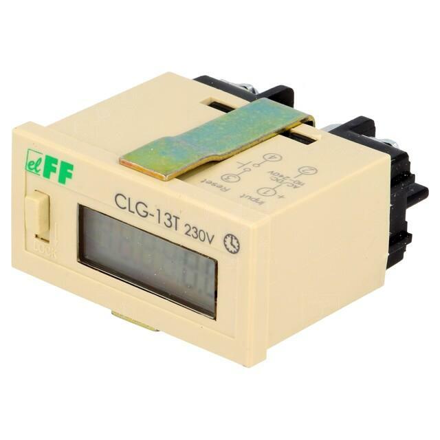 F&F Counter: electronical; working time; LCD