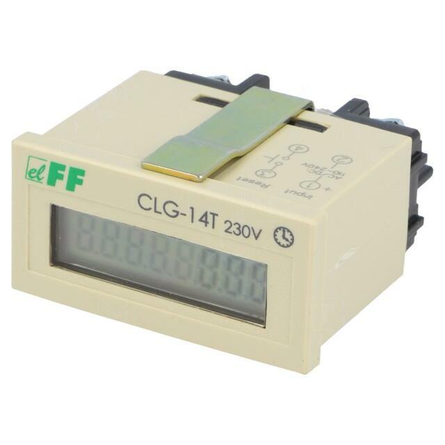 F&F Counter: electronical; working time; LCD