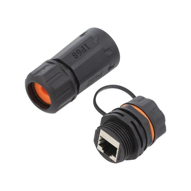 LOGILINK Coupler; socket; Cat 6a; shielded