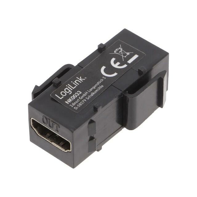 LOGILINK Coupler; socket; female x2; HDMI