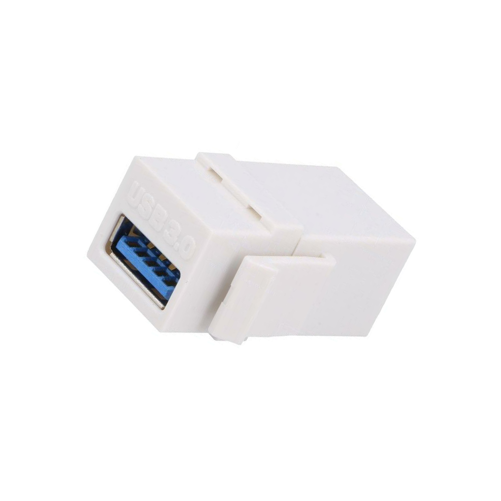 LOGILINK Coupler; socket; female x2; USB