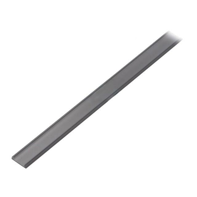 TOPMET Cover for LED profiles; black