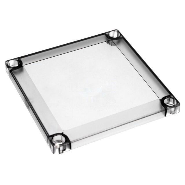 FIBOX Cover; polycarbonate; 130x130x10mm; MNX; transparent