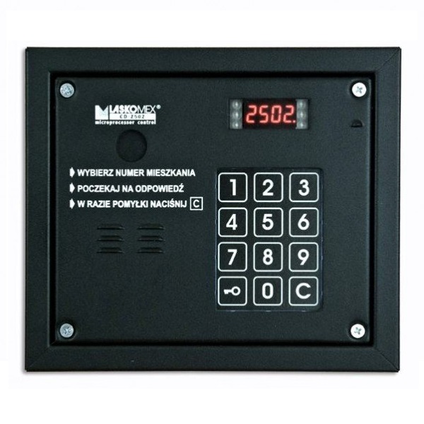 CP-2503P ~ Daudzabonentu audio domofona ieejas