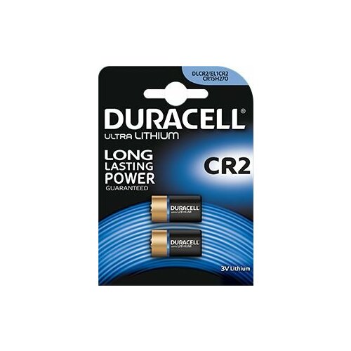 CR2 baterijas 3V Duracell litija DLCR2