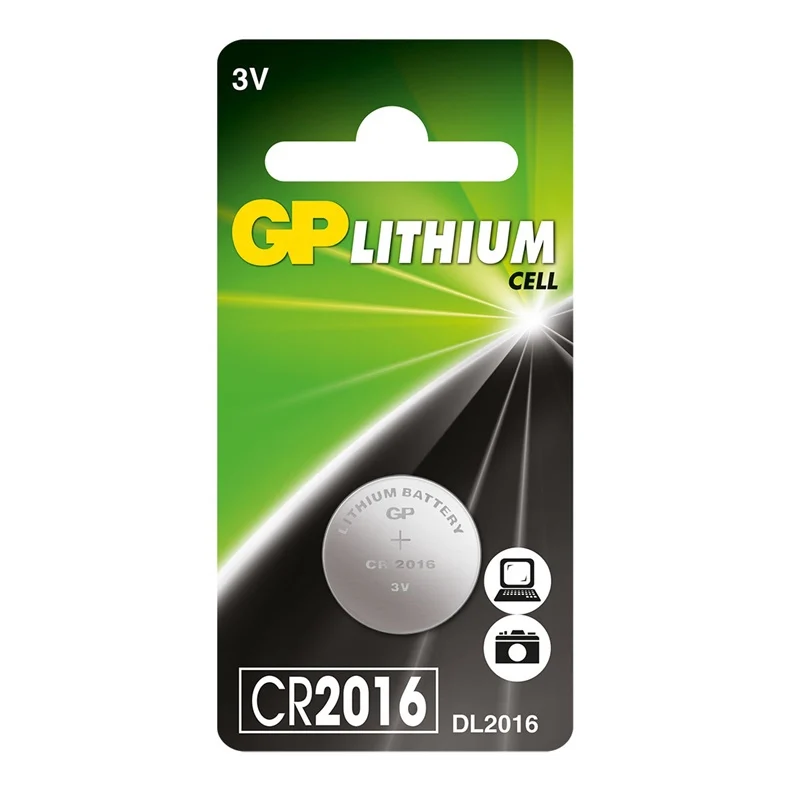 GP BATTERIES CR2016 ~ GP 3v
