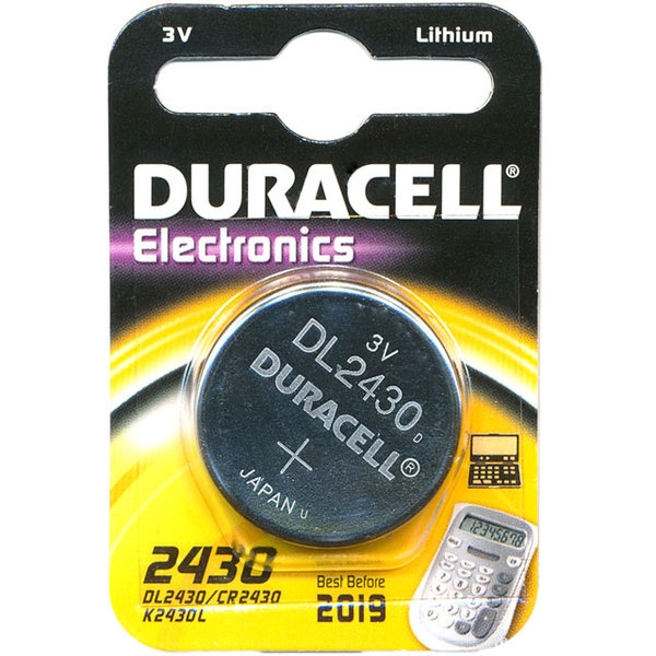 CR2430/DUR baterija CR2430 3V Duracell |