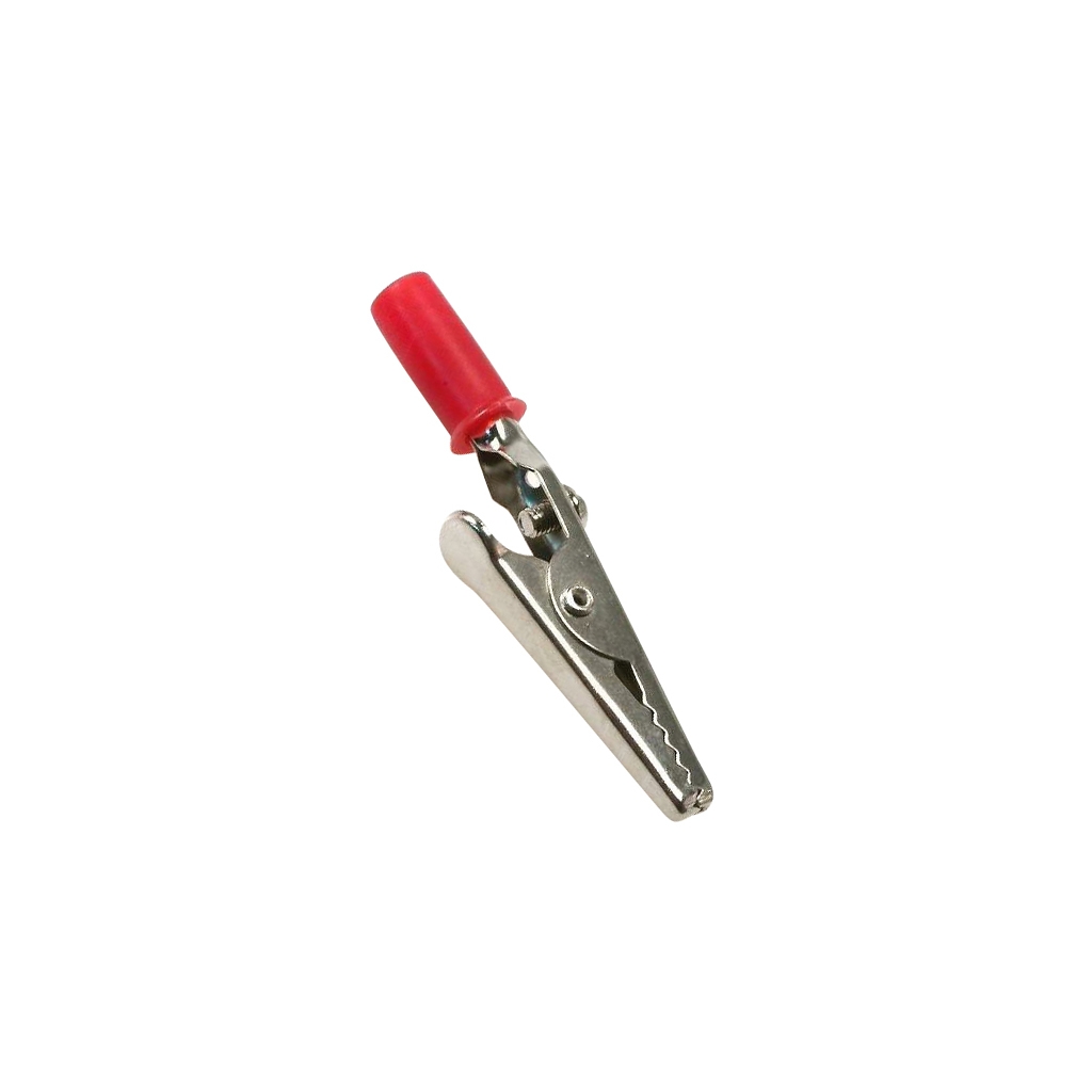 AXIOMET CRCL10-R Crocodile clip  red Grip