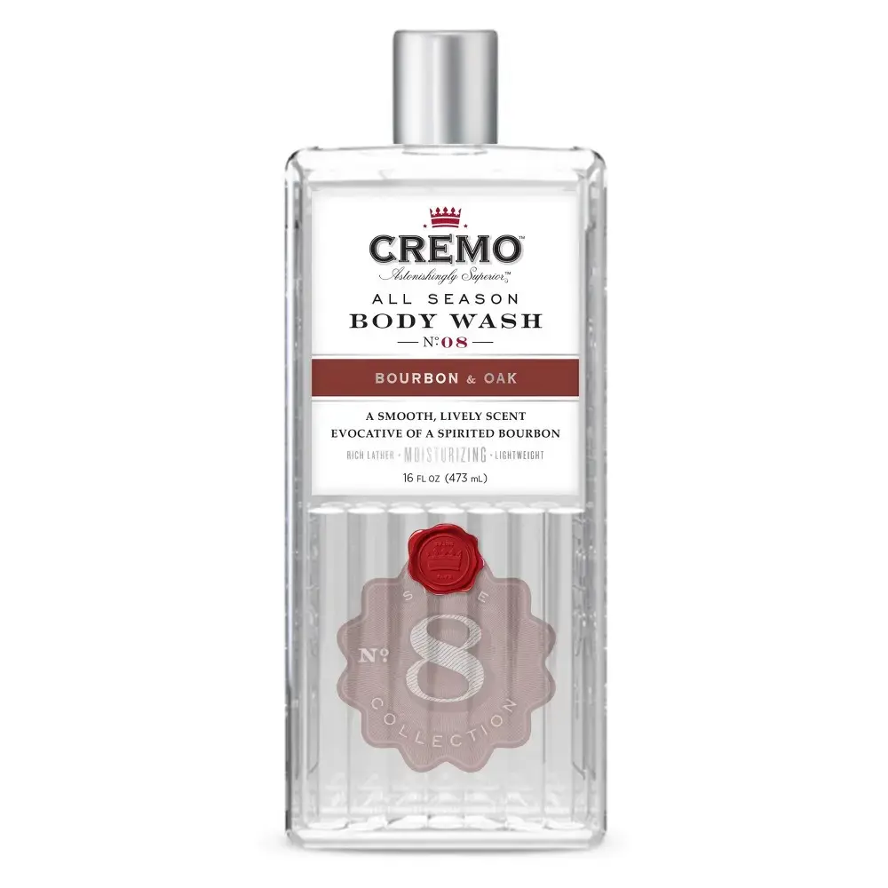 Cremo Bourbon & Oak Body Wash