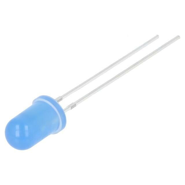 OPTOSUPPLY CRLED; blue; 5mm; 3000mcd; 30°