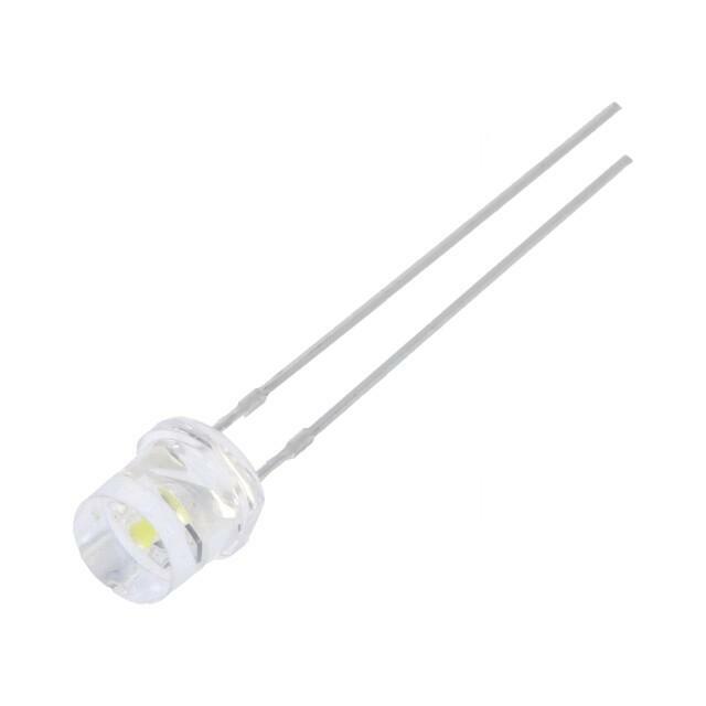 OPTOSUPPLY CRLED; white cold; 5mm; 2500mcd