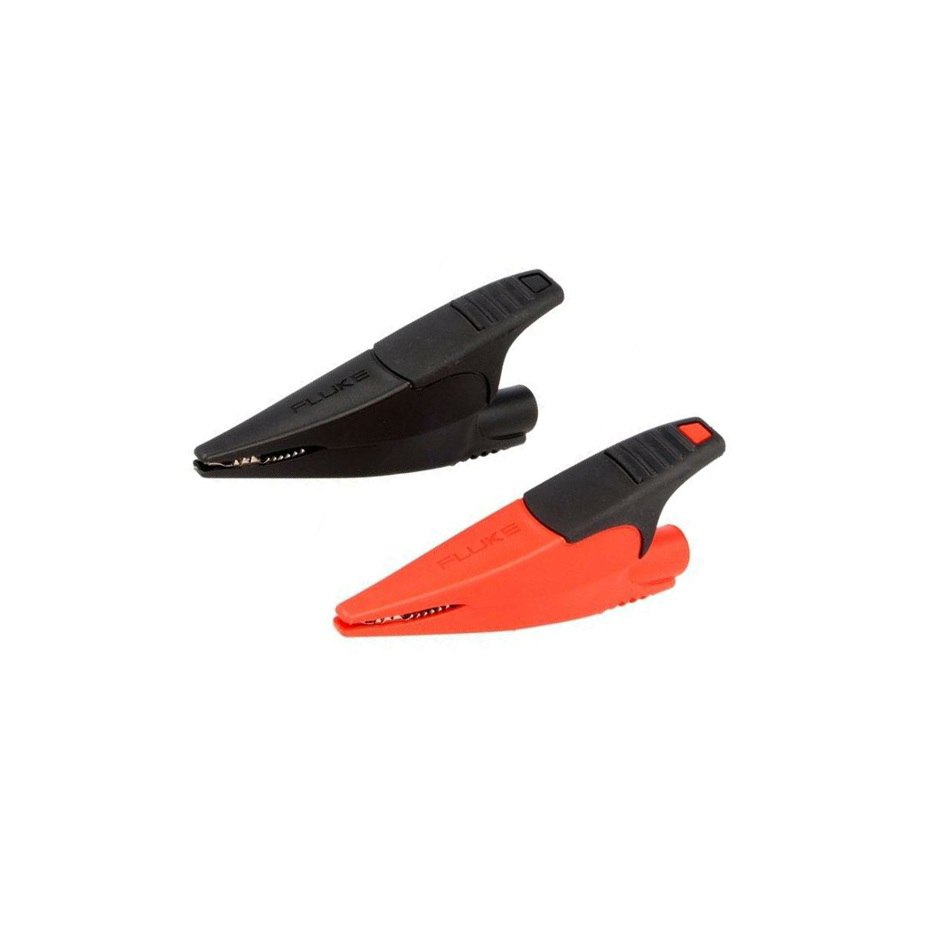 FLUKE Crocodile clip; 10A; 1kVDC; red