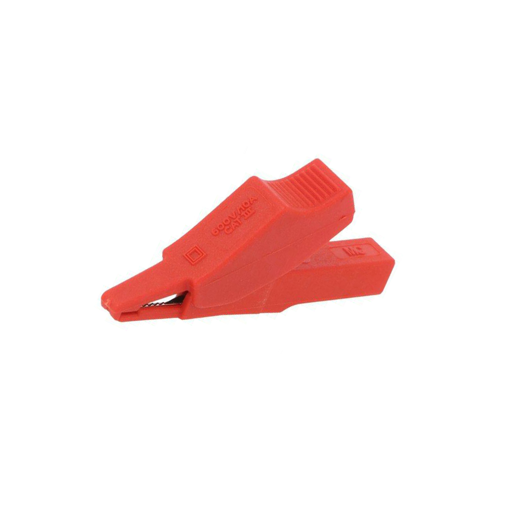 STAUBLI Crocodile clip; 10A; 60VDC; 30VAC