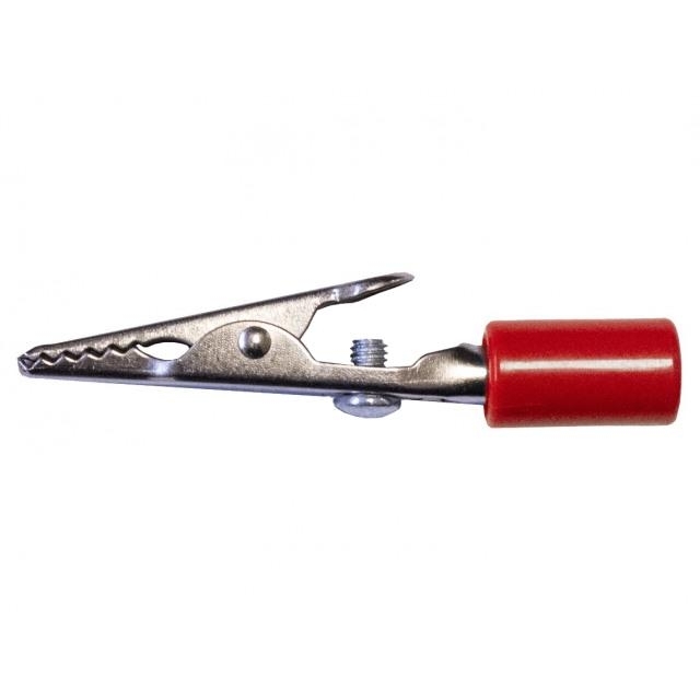 MUELLER ELECTRIC Crocodile clip; 10A; red